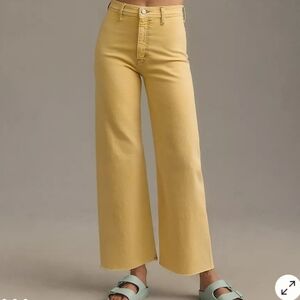 Pistola Penny High-Rise Crop Wide-Leg Jeans from Anthropologie NWOT